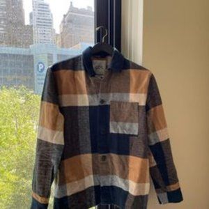 COS Plaid Shirt/Shacket (Men's Medium)
